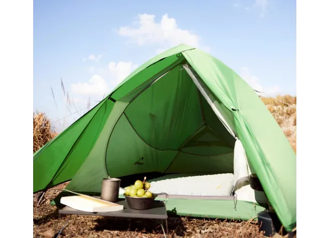 Палатка сверхлегкая одноместная Naturehike Cloud Up Base 1 CNK2450WS032, зеленая Фото 3